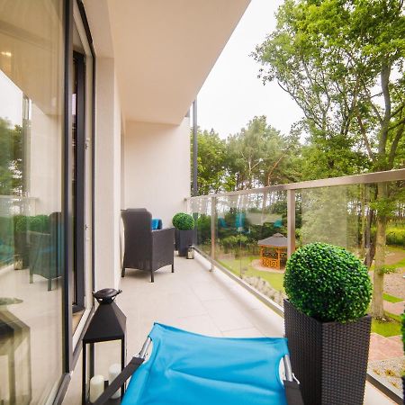 Apartament Turkusowy Apartman Ustronie Morskie Kültér fotó
