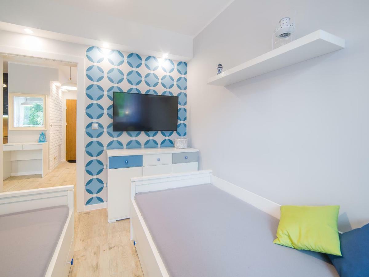 Apartament Turkusowy Apartman Ustronie Morskie Kültér fotó