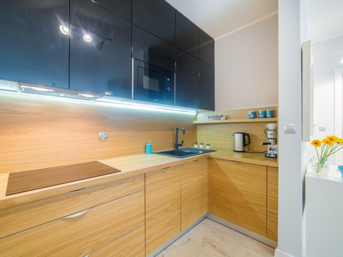 Apartament Turkusowy Apartman Ustronie Morskie Kültér fotó