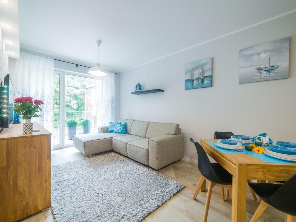 Apartament Turkusowy Apartman Ustronie Morskie Kültér fotó