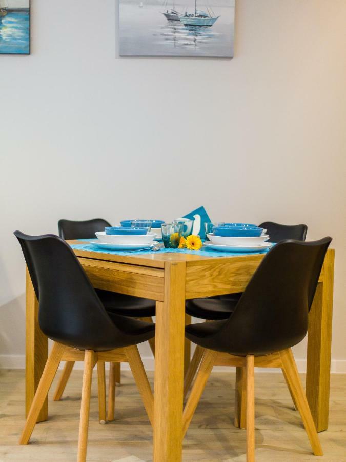 Apartament Turkusowy Apartman Ustronie Morskie Kültér fotó