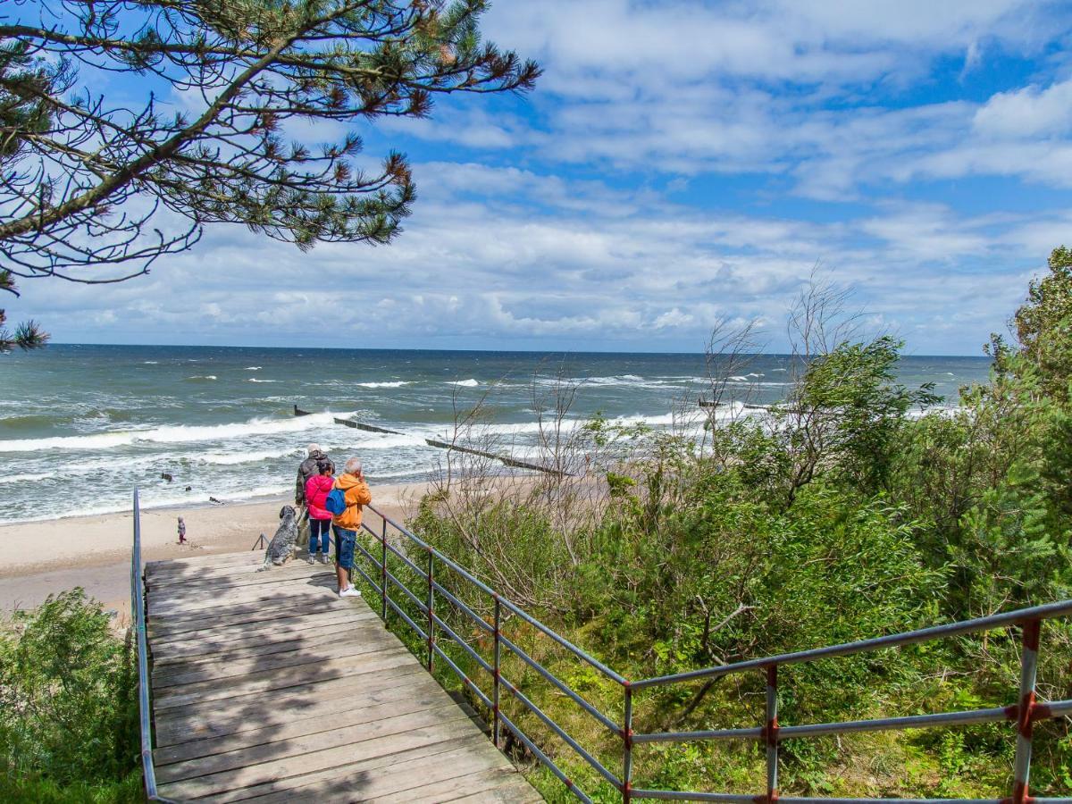 Apartament Turkusowy Apartman Ustronie Morskie Kültér fotó