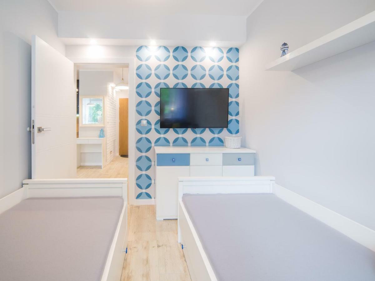 Apartament Turkusowy Apartman Ustronie Morskie Kültér fotó