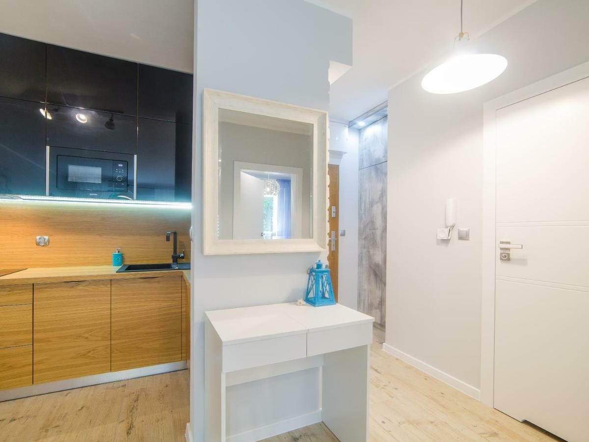 Apartament Turkusowy Apartman Ustronie Morskie Kültér fotó