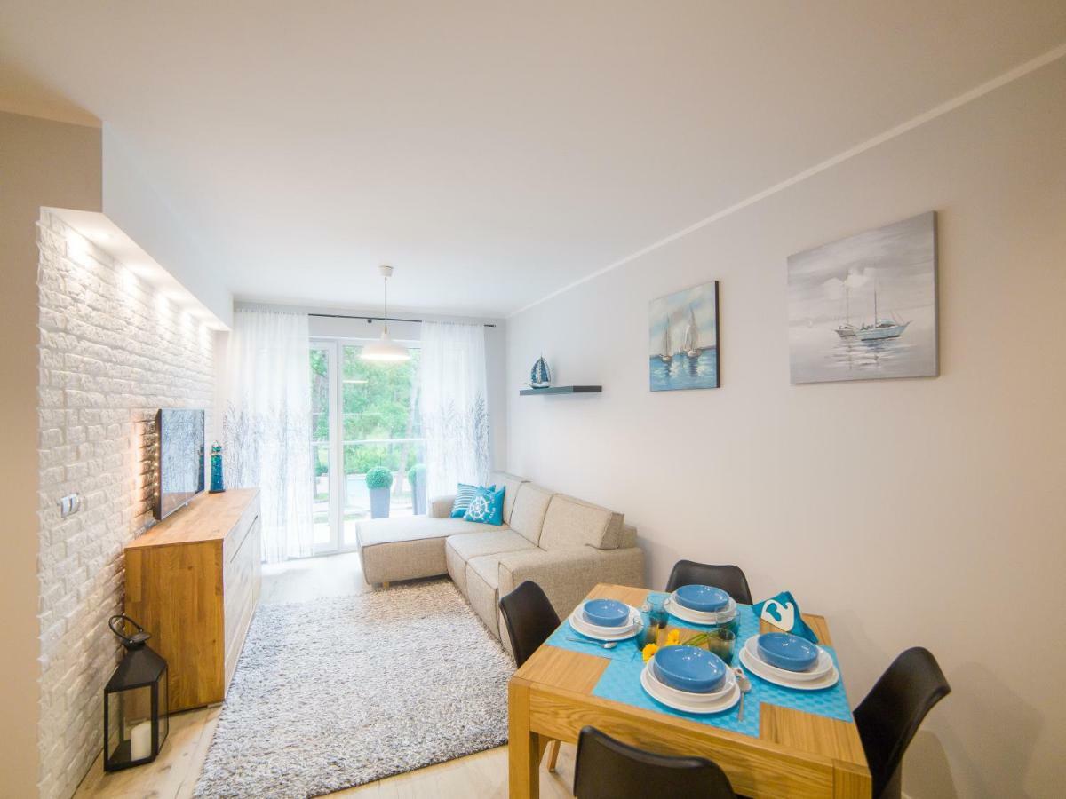 Apartament Turkusowy Apartman Ustronie Morskie Kültér fotó