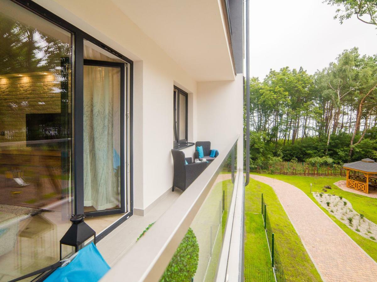 Apartament Turkusowy Apartman Ustronie Morskie Kültér fotó