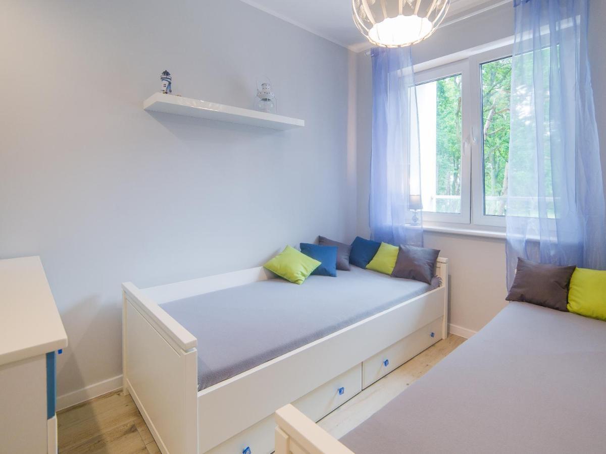Apartament Turkusowy Apartman Ustronie Morskie Kültér fotó